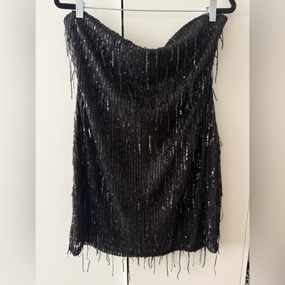 Wild Fable Black Sequin Dress